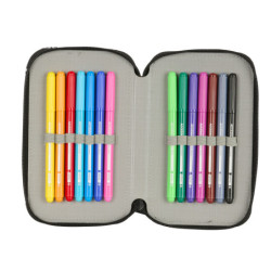 PLUMIER DOBLE PQÑO 29 PCS F.C. BARCELONA SAFTA26 412625854 19,5X12,5 UNIDAD