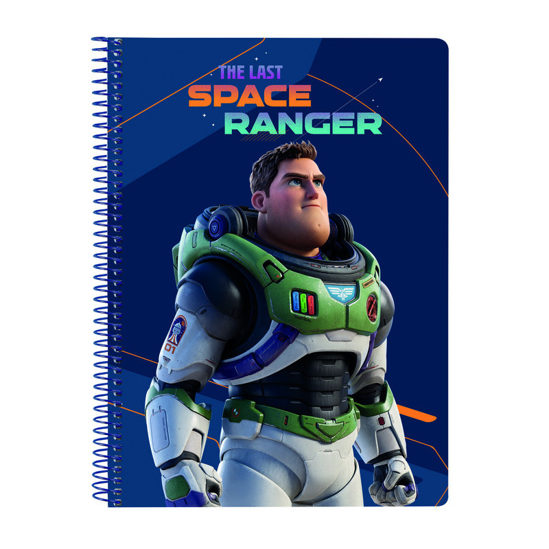 LIBRETA CUARTO 80 H. TAPAS DURAS LIGHTYEAR SAFTA23 ENERO 512216065