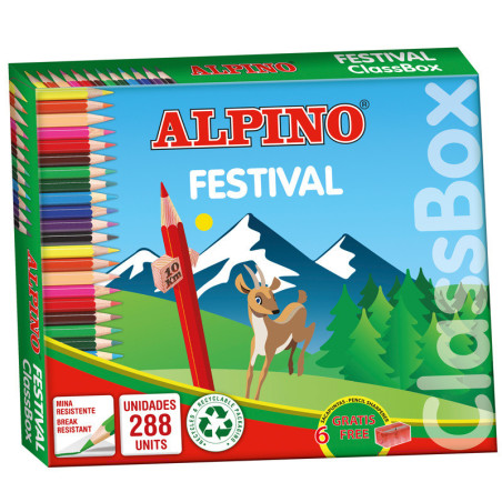 LAPICEROS COLOR ECONOMIC PACK 288 24UDSX12 COLORES