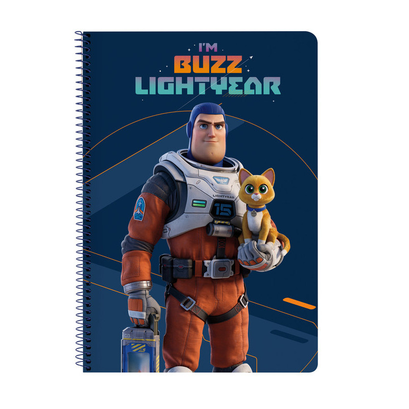 LIBRETA FOLIO 80 H. TAPAS DURAS LIGHTYEAR SAFTA23 ENERO 512216066