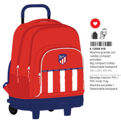 MOCHILA GDE C/RUEDAS COMPACT EXTRAIBLE ATCO. DE MADRID 1ª EQUIPACION 20/21 612058918 45*33 SAFTA22
