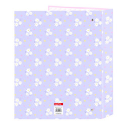 CARPETA F. 4 ANILLAS 35MM LOMO ANCHO SAFTA "BOUQUET" SAFTA26 542629657 33X27 UNIDAD