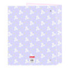 CARPETA F. 4 ANILLAS 35MM LOMO ANCHO SAFTA "BOUQUET" SAFTA26 542629657 33X27 UNIDAD