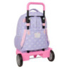 MOCHILA GDE. C/RUEDAS COMPACT EVOL. EXT. SAFTA "BOUQUET" SAFTA26 642629218 45X33 UNIDAD