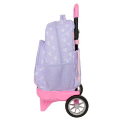 MOCHILA GDE. C/RUEDAS COMPACT EVOL. EXT. SAFTA "BOUQUET" SAFTA26 642629218 45X33 UNIDAD