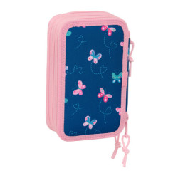 PLUMIER TRIPLE 37 PCS BLACKFIT8 "MARIPOSAS" SAFTA26 442630857 19,5X12,5 UNIDAD