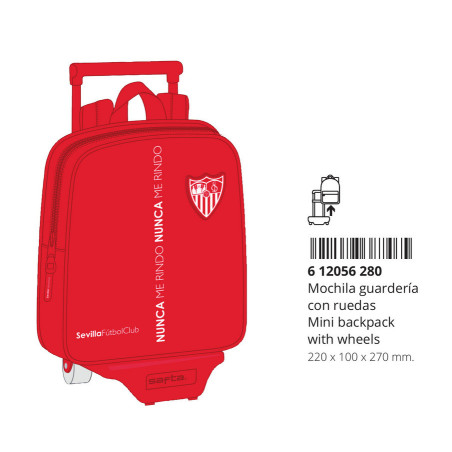 MOCHILA 232+CARRO 805 SEVILLA FC CORPORATIVA 612056280 28*22 SAFTA22