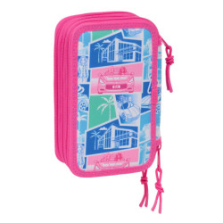 PLUMIER TRIPLE 37 PCS BARBIE SAFTA26 412610857 19,5X12,5 UNIDAD