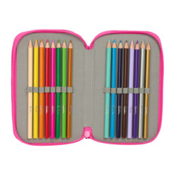 PLUMIER TRIPLE 37 PCS BARBIE SAFTA26 412610857 19,5X12,5 UNIDAD