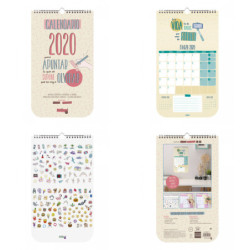 AGENDA ANUAL FINOCAM20 CALENDARIO PARED TALKUAL 2020+ 785120020