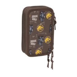 PLUMIER TRIPLE 37 PCS JURASSIC WORLD SAFTA26 412663857 19,5X12,5 UNIDAD