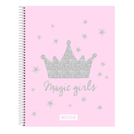 BLOC A4 MICRO120 H MOOS "MAGIC GIRLS" 512218064 29,7*21 SAFTA22