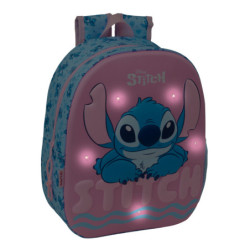 MOCHILA 3D CON LEDS STITCH SAFTA26 622672892 33X27 UNIDAD