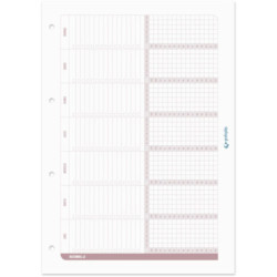 CARPEBOOK FORRADO A4 4A35 UNEQUAL MINIMAL LAVANDA 88104069 GRAFOPLAS UNIDAD