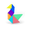 JUEGO CAYRO CLICK CLACK TANGRAM MAGNETICO 7061