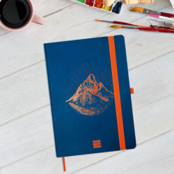 CUADERNO FINOCAM A4 TAPA FLEXIBLE A-5 DESIGN LISO MOUNTAIN 8053102