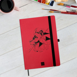 CUADERNO FINOCAM A4 TAPA FLEXIBLE A-5 DESIGN LISO LION 8053101