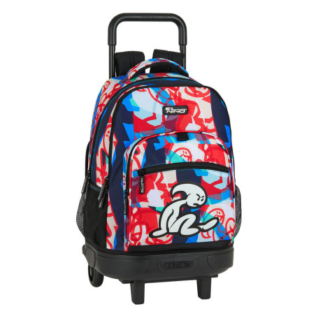 MOCHILA GDE. C/RUEDAS COMPACT EXTRAIBLE EL NIÑO ALOHA AMIGO 612032918 SAFTA20 ENERO 45*33