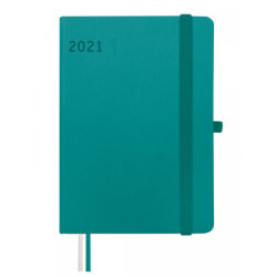 AGENDA ANUAL FINOCAM21 TEXTURA M4 1DP 2021 TURQUESA+ 881785821 17*12