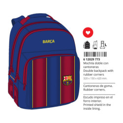MOCHILA DOBLE ADAPT.CARRO F.C.BARCELONA 1ª EQUIP. 20/21 612029773 42*32 SAFTA22