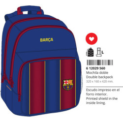 MOCHILA DOBLE ADAPT.CARRO F.C.BARCELONA 1ª EQUIP. 20/21 612029560 42*32 SAFTA22