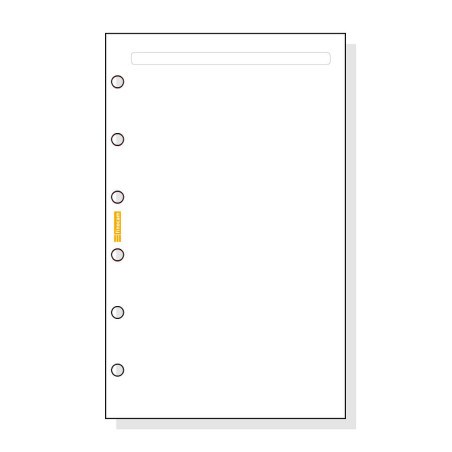 AGENDA RECAMBIO FINOCAM 603 LISO BLANCO C342