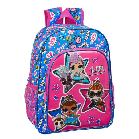 MOCHILA 33 CM ADAPTABLE LOL SURPRISE TOGETHER SAFTA20 ENERO 612020180 33*42