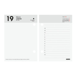 TACO SOBREMESA 2026+ FINOCAM26 780280026 85 X 35 X 120 MM