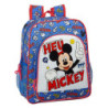 MOCHILA JUNIOR ADAPTABLE MICKEY MOUSE THINGS 612014640 SAFTA20 ENERO 38*32