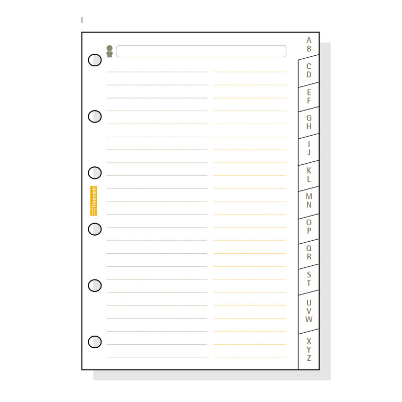 AGENDA RECAMBIO FINOCAM 602 INDICE A-Z C275