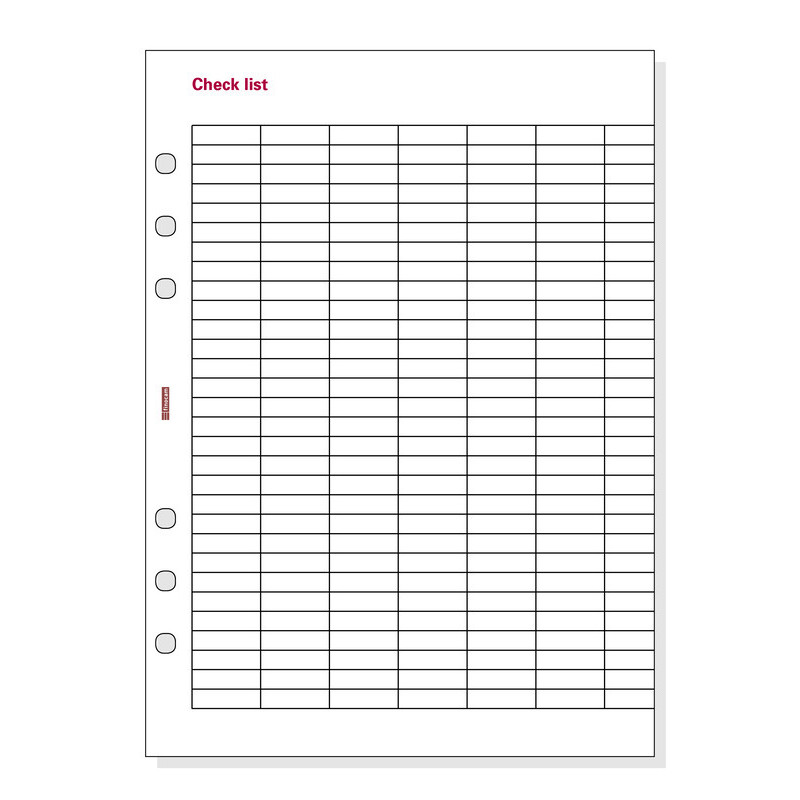 AGENDA RECAMBIO FINOCAM OPEN 1000 CHECKLIST R1001