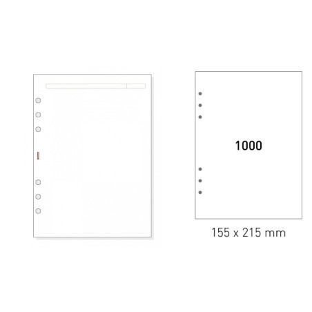 AGENDA RECAMBIO FINOCAM OPEN 1000 LISO R1042