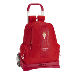 MOCHILA 662+CARRO EVOLUTION REAL SPORTING DE GIJON CORPORATIVA SAFTA26 611972860 43X32 UNIDAD