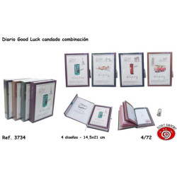 DIARIO SORT CLASICO THE WAY IT IS C/CIERRE CANDADO 4 MOD 3734