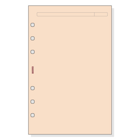 AGENDA RECAMBIO FINOCAM OPEN 500 LISO COLOR R543