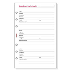 AGENDA RECAMBIO FINOCAM OPEN 500 DIRECCION PROFESIONAL R551