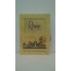 DIARIO LEBER 13*17,5 100H SERIE LUGARES C/CAJA CANDADO ROMA 10.463-03