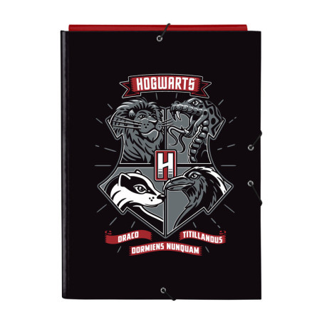 CARPETA FOLIO 3 SOLAPAS HARRY POTTER "WITCHCRAFT" 512230068 33,5*26 SAFTA22