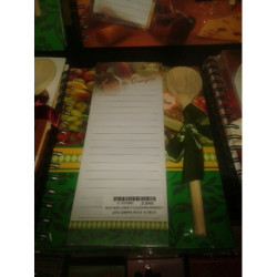 RECETARIO LEBER 4º C/CUCHARA MADERA Y LISTA COMPRA FRUTA 10.390-02