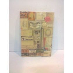 CUADERNO ESPIRAL SORT TAPA BROCHE POSTALES 18*10  2192 ^