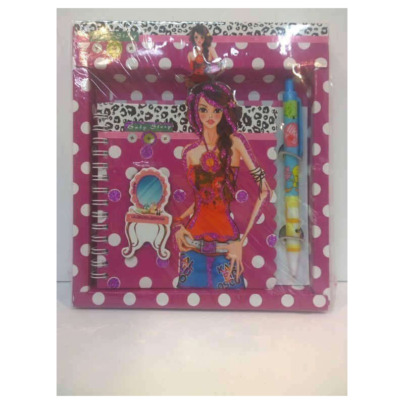 BLOC NOTAS SORT FASHION C/BOLIGRAFO 2303 ^