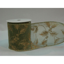 CINTA REGALO SEDA MADRAS 100MM 10M 1150