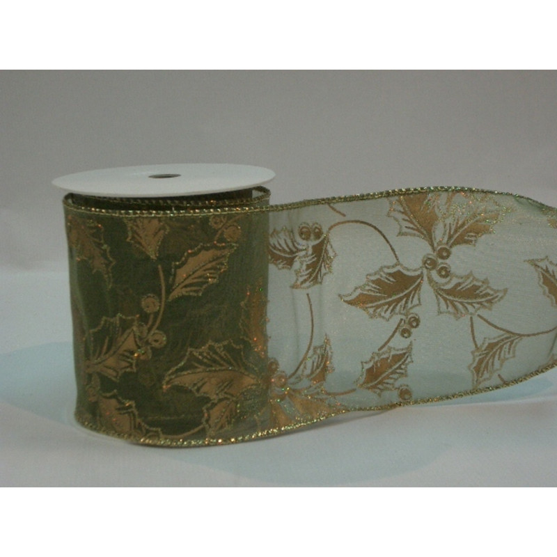 CINTA REGALO SEDA MADRAS 100MM 10M 1150