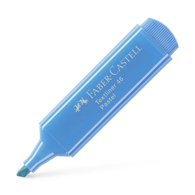 MARCD.FLUOR FABER-CASTELL TEXTLINER 1546 PASTEL AZUL ULTRAMAR 68 C/10U
