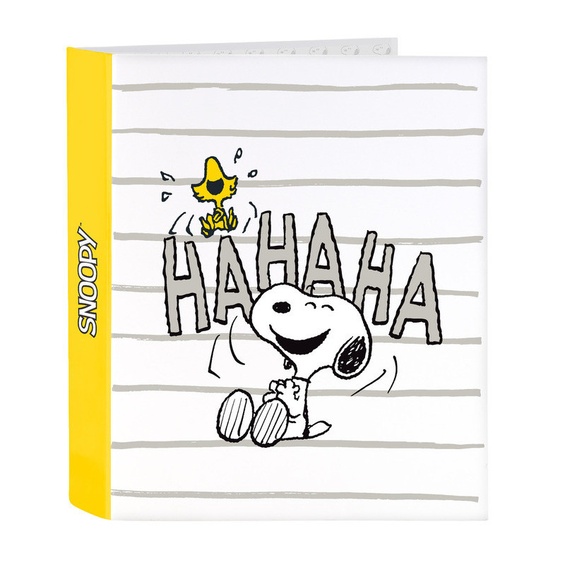 CARPETA F. 4 ANILLAS LOMO ANCHO SNOOPY "FRIENDS FOREVER" 512239657 33*27 SAFTA22