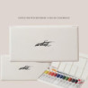 ACUARELAS EN ESTUCHE PLASTICO ALEX BOG 15 COLORES TUBOS 12ML PROFESSIONAL AB-0107