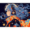 LIENZO ALEX BOG PINTAR POR NUMEROS 40*50 FANTASY GIRL SG-0350