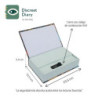 CAJA FUERTE CON COMBINACION MUSIC COVER ALEX BOG JS-1088 UNIDAD