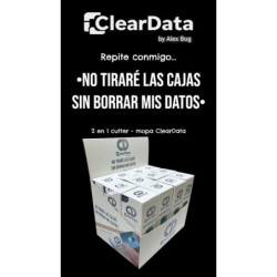 MARCADOR CLEAR DATA ANOMINIZADOR ENVASES UNIDAD C/CUTTER ALEX BOG ESI-0500 (12)