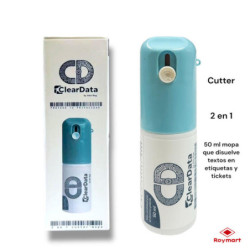 MARCADOR CLEAR DATA ANOMINIZADOR ENVASES UNIDAD C/CUTTER ALEX BOG ESI-0500 (12)
